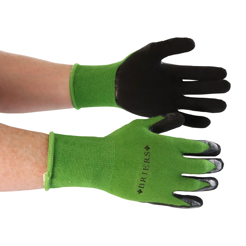 Briers Green and Black Bamboo Gardening Gloves